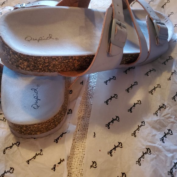 Ash Blue slide on sandal - Picture 5 of 6